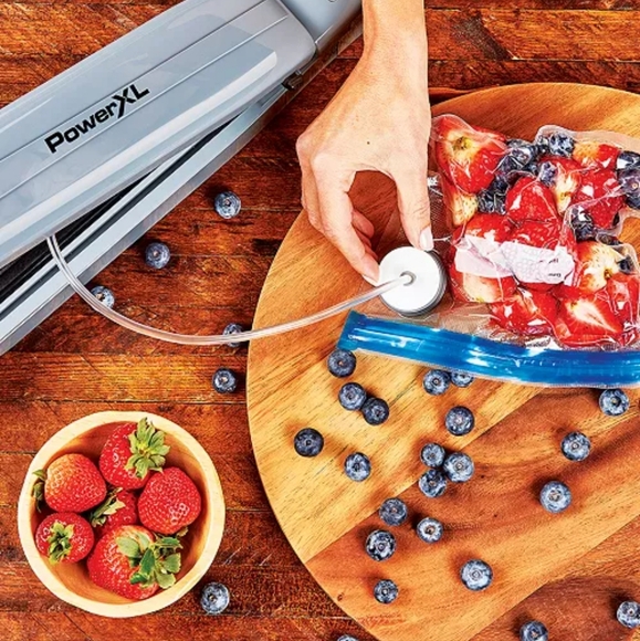 PowerXL Duo NutriSealerVacuum Sealer for Food Storage VS2 Series